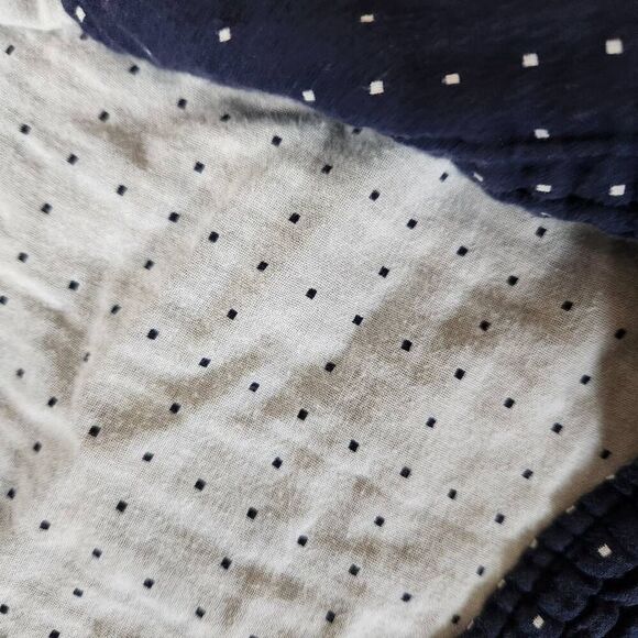 Goodfellow men's XL muslin blue long sleeve button-up dressy casual collared thi - Picture 4 of 7